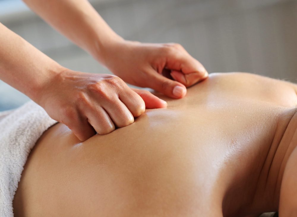 Beauty. Girl in the spa salon